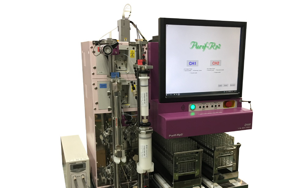 Photo 2ch Parallel Flash and high pressure Chramatography Purif™-Rp2